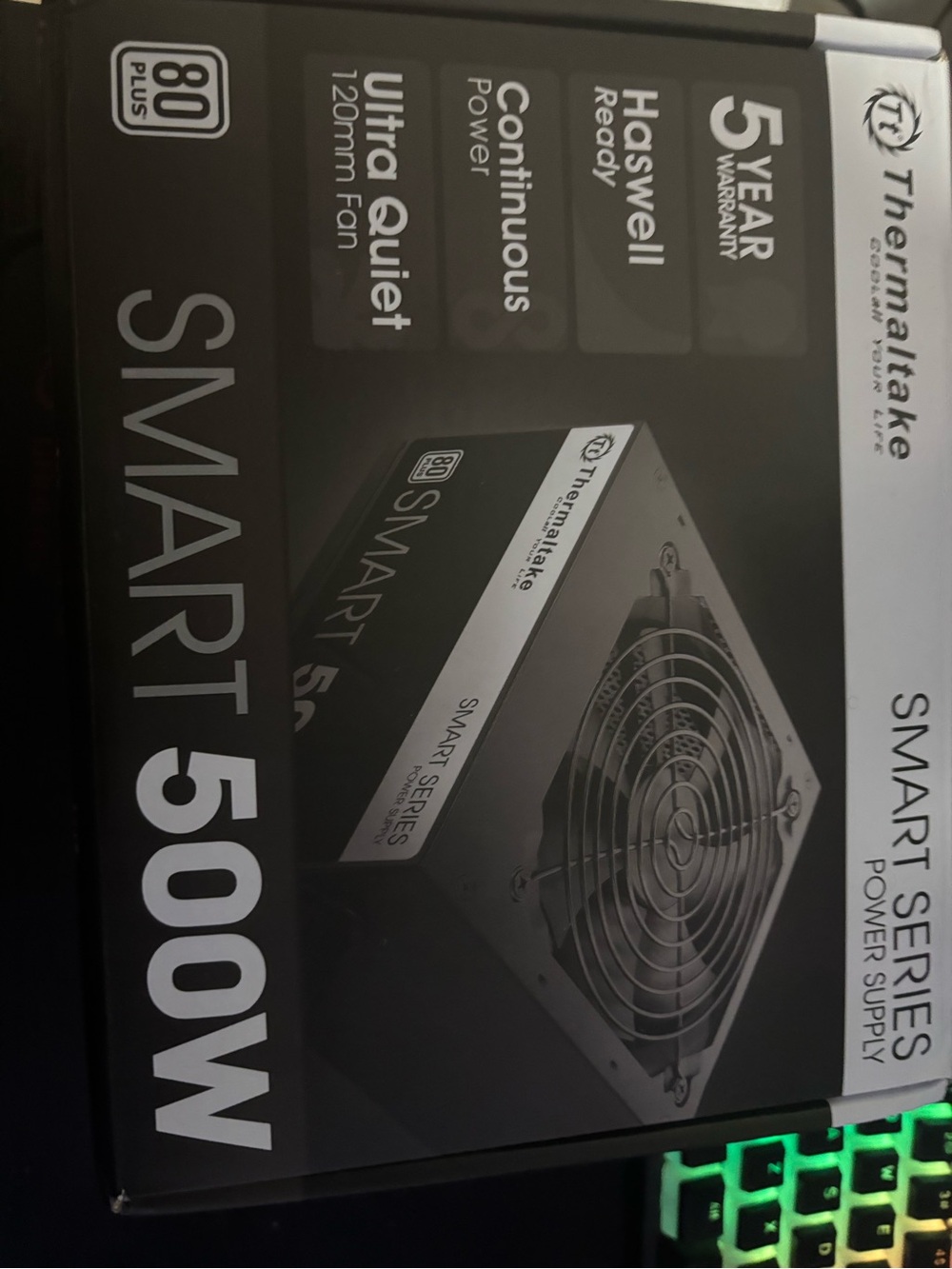 Thermaltake SMART 500W Power Supply - Black